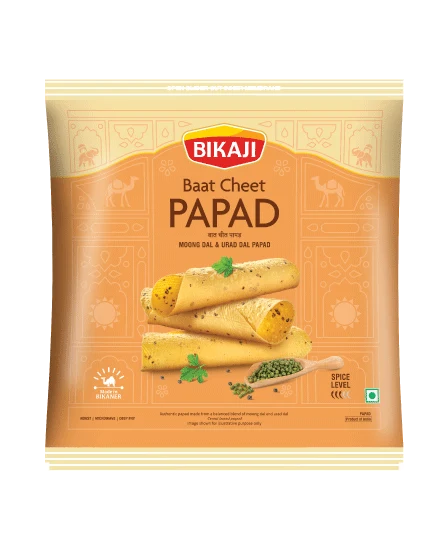 Bikaji Baat Cheet Papad, 1 kg
