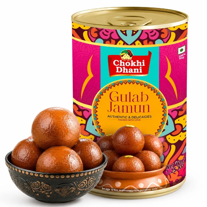 Chokhi Dhani Gulab Jamun, 1.25 kg